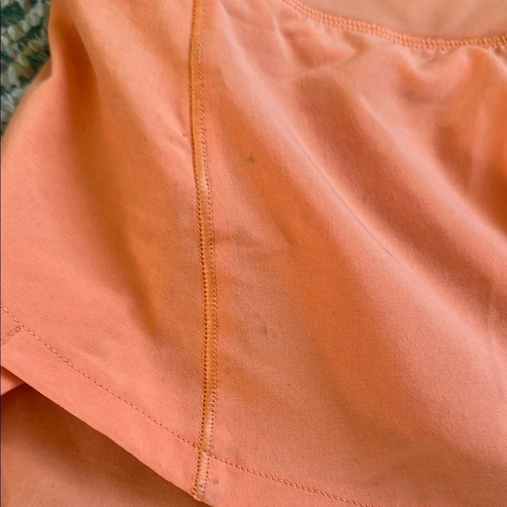 Lululemon Women's Orange Speed Up Shorts size 6 - Picture 4 of 14